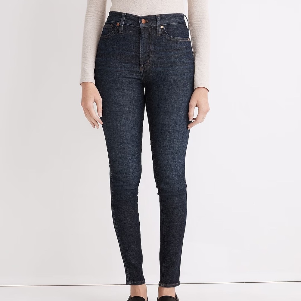 NWT Madewell 10" High-Rise Skinny Jeans - Size 28